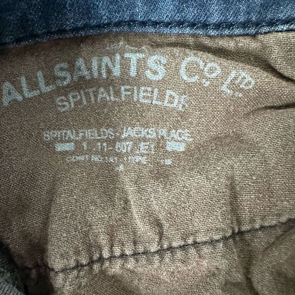 Allsaints Womens Spitalfields Jacks Place Curtis Ashby Womens Skinny Jean size 2 - Picture 9 of 10